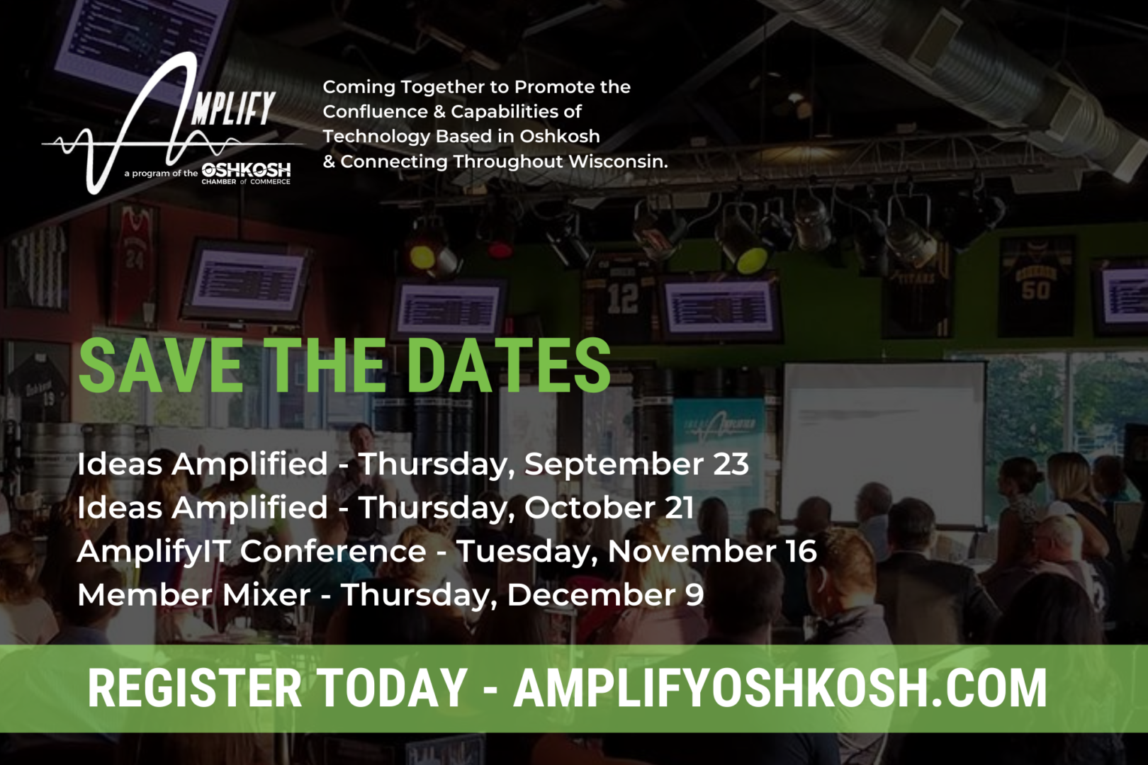 Amplify Oshkosh Fall 2021 Events