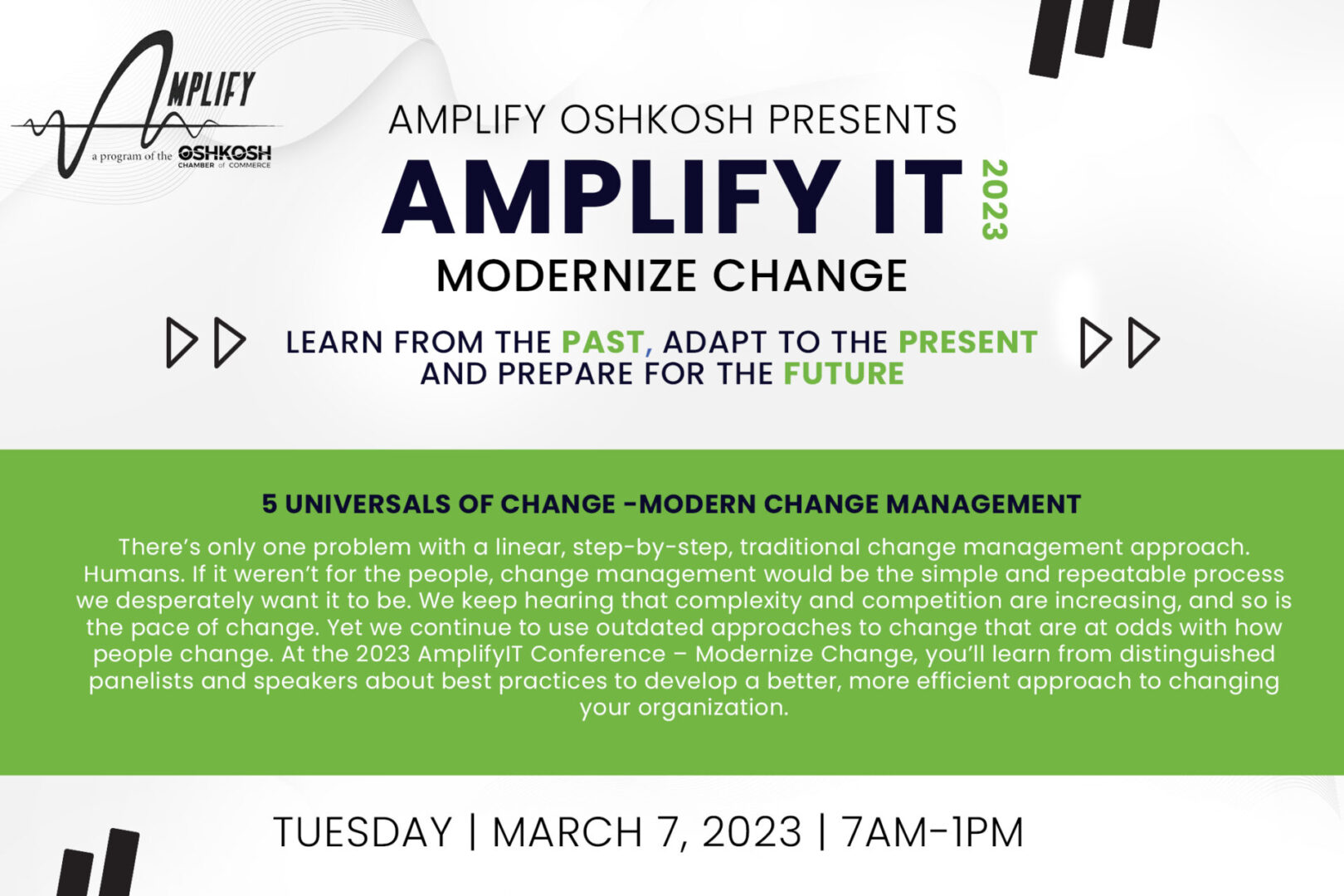 Amplify IT 2023 – Modernize Change